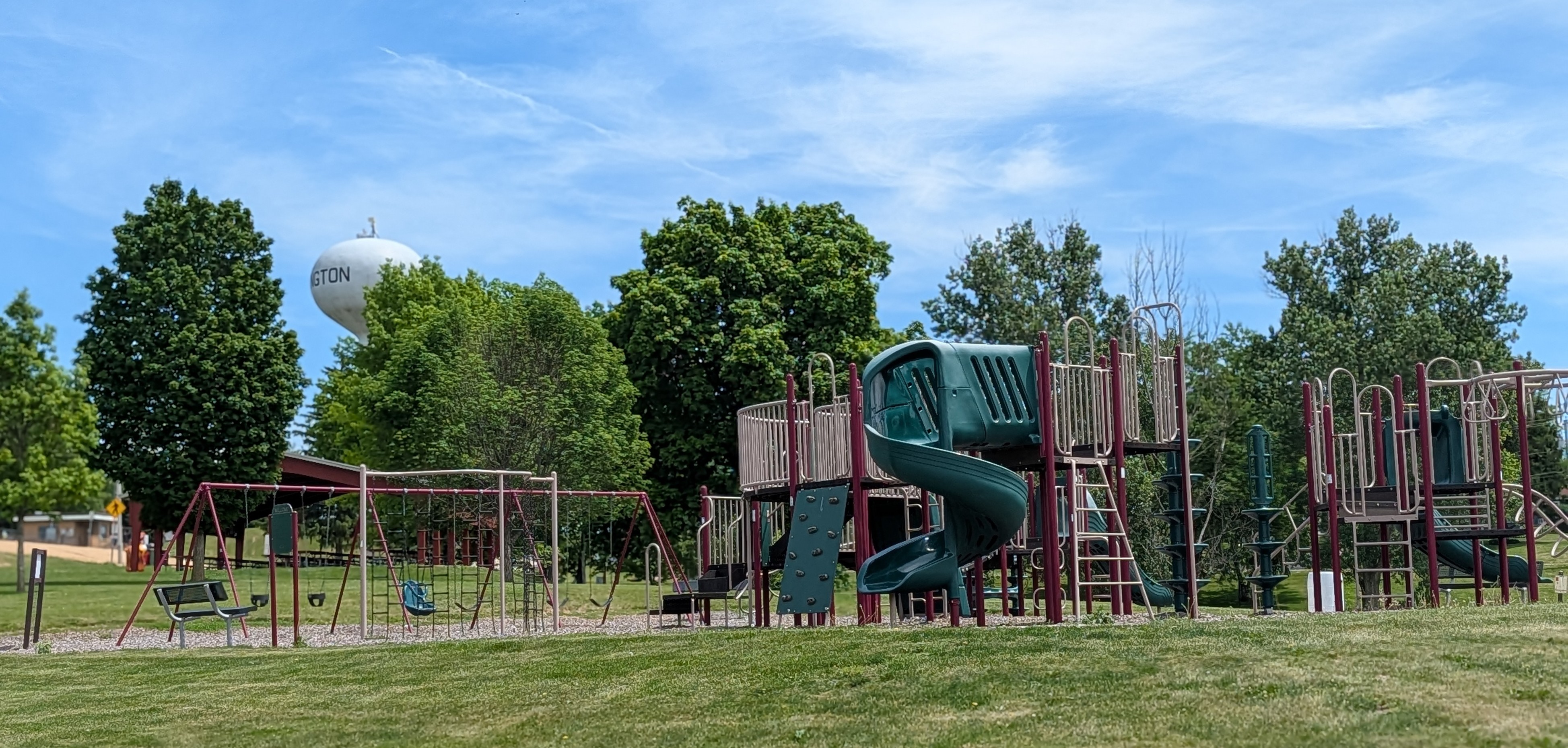 Swimming Pool Park playground